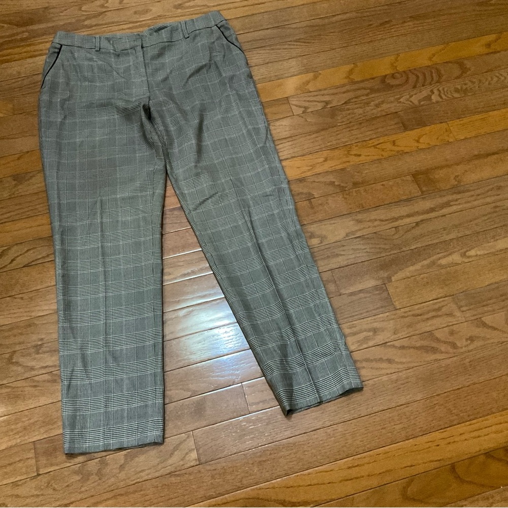 White House Black Market Plaid Pants - Picture 2 of 8